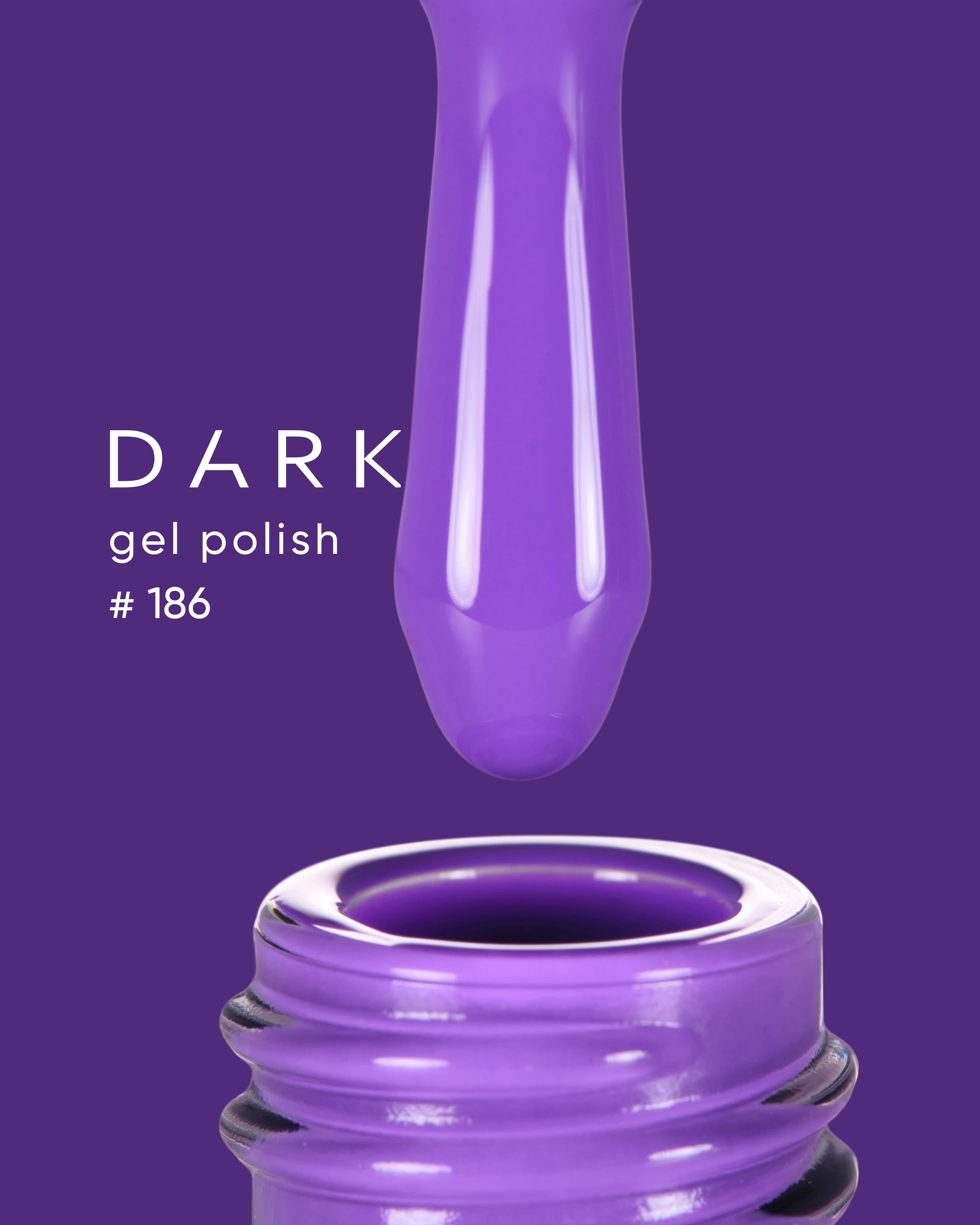 DARK Gel Polish 186, 6ml