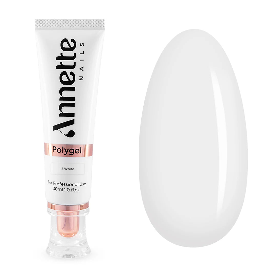 Polygel Cover 3 White - 30ml Annette Nails