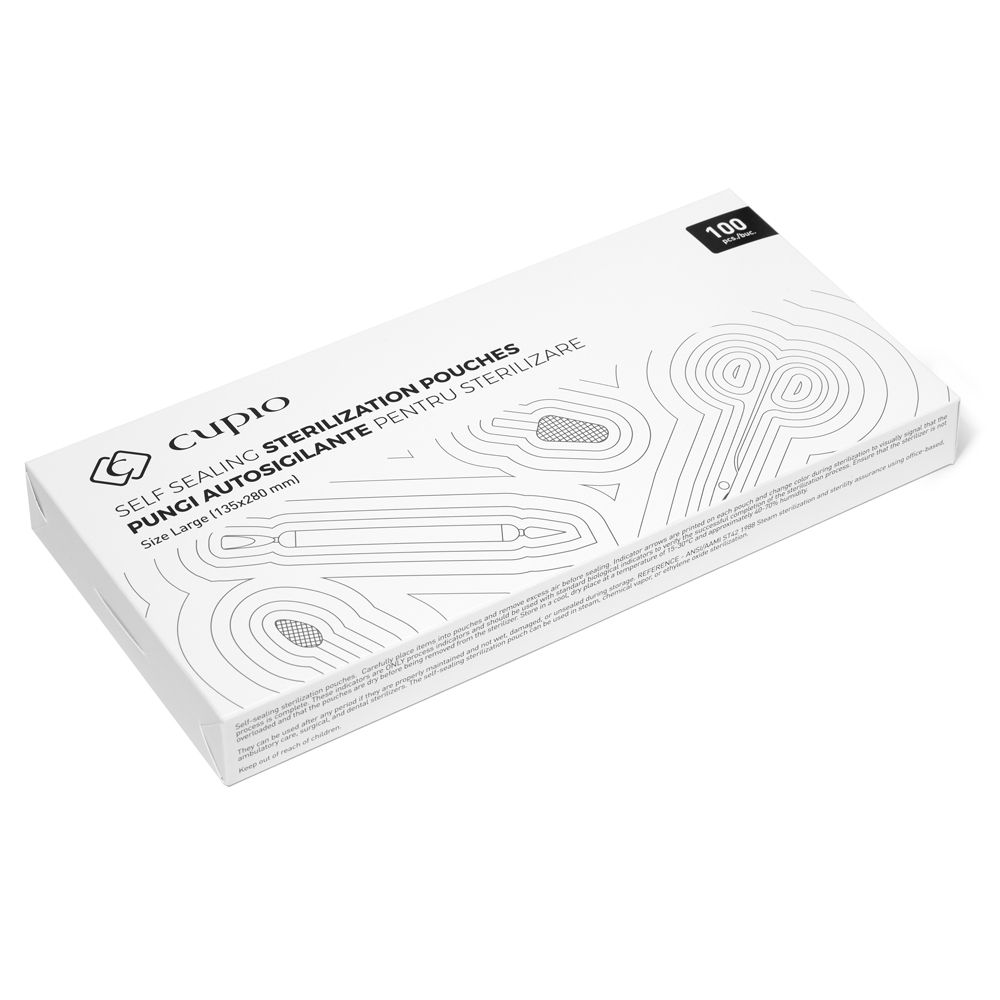 Pungi autosigilante pentru sterilizare 135x280mm - 100buc. CUPIO