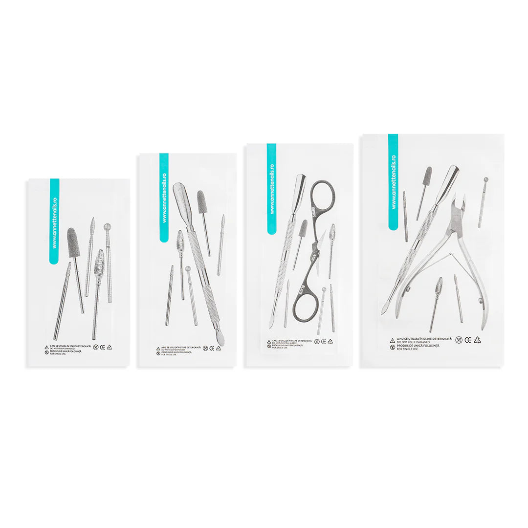 130x200mm Pungi Sterilizare Pupinel si Autoclav Autosigilante din Hartie - set 100 buc Annette