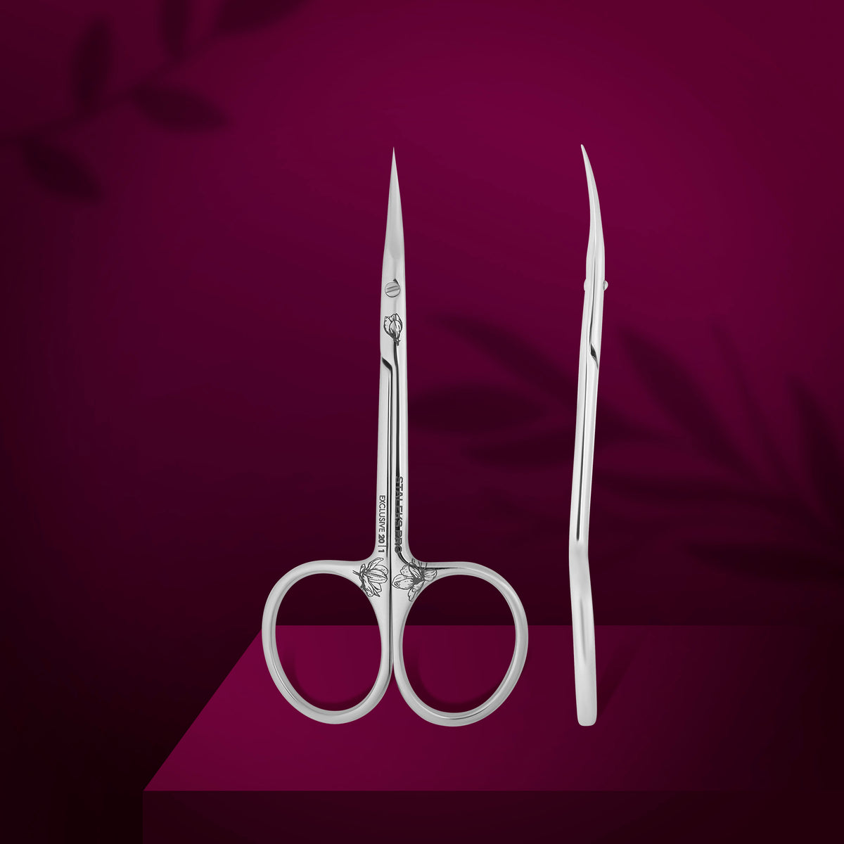 SX-20/1M Professional cuticle scissors Staleks Pro Exclusive