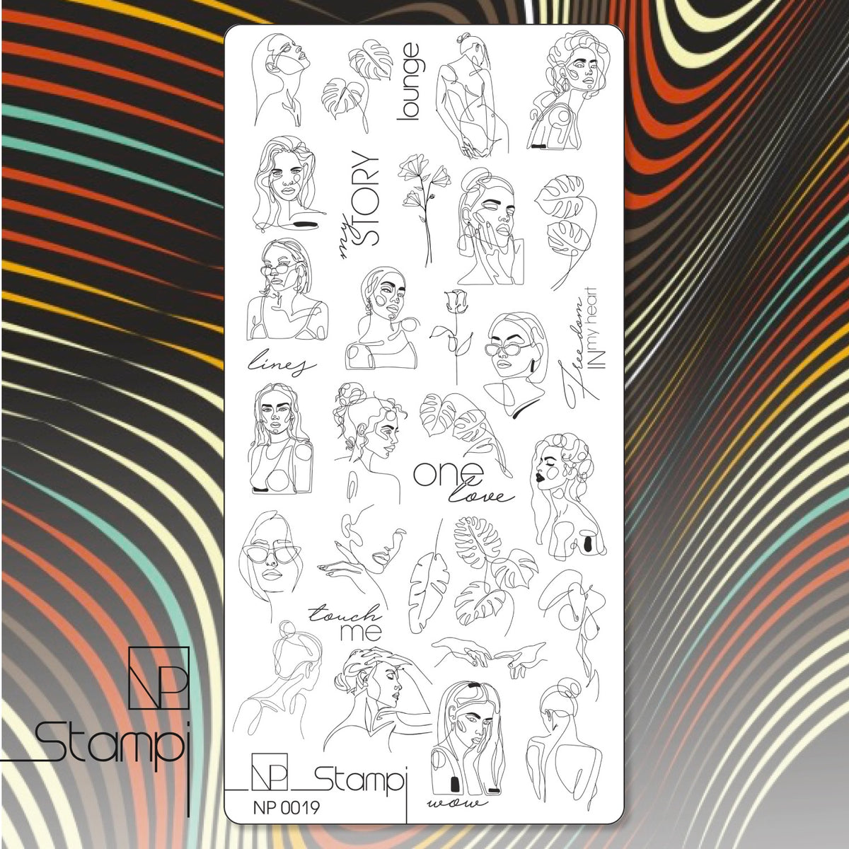 0019 Silhouettes NP Stampi Nartist