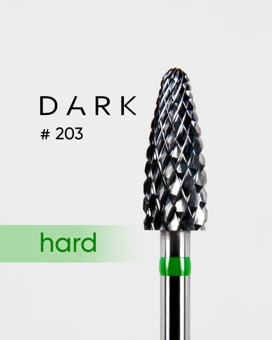 DARK 203 Capat de freza carbid con verde