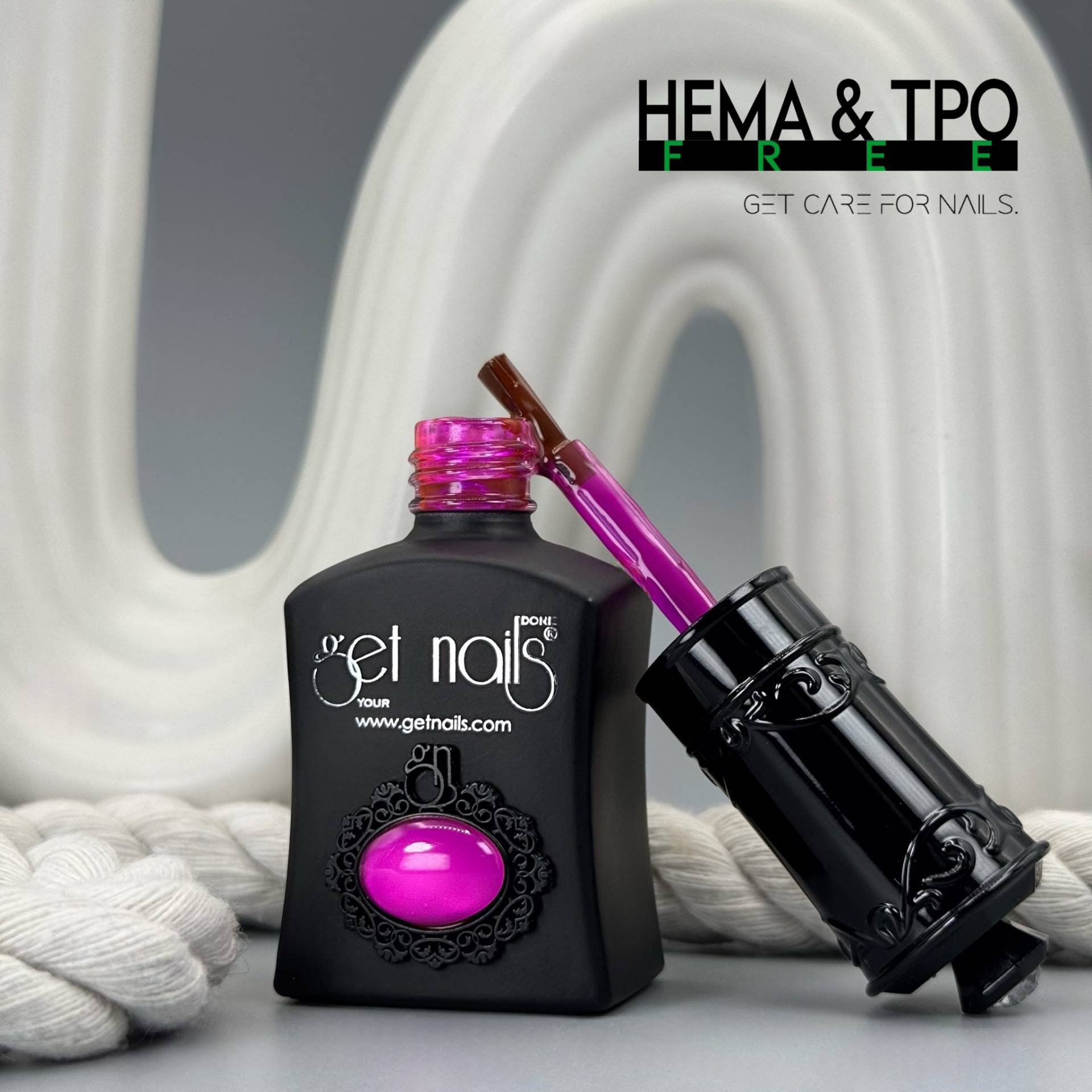 Top Gel Glass Fuchsia 15g GET NAILS