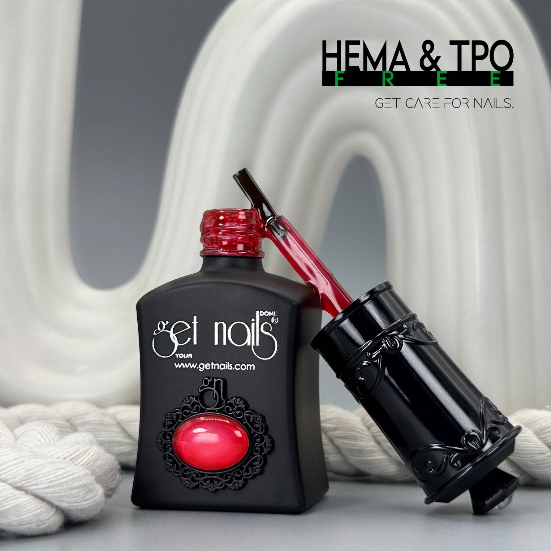 Top Gel Glass Hibiscus 15g GET NAILS