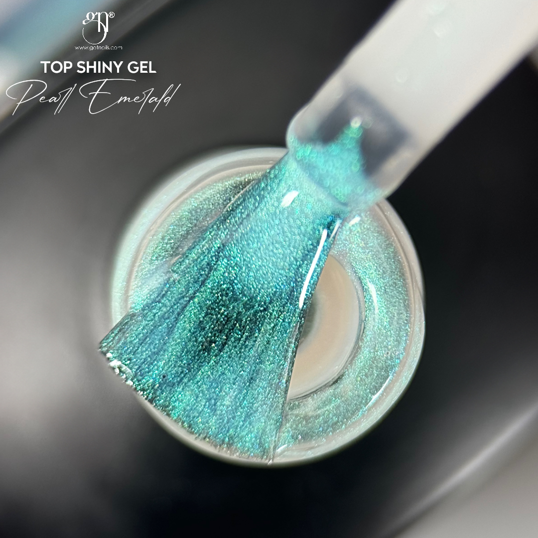 Top Shiny Gel Pearl Emerald 15g GET NAILS