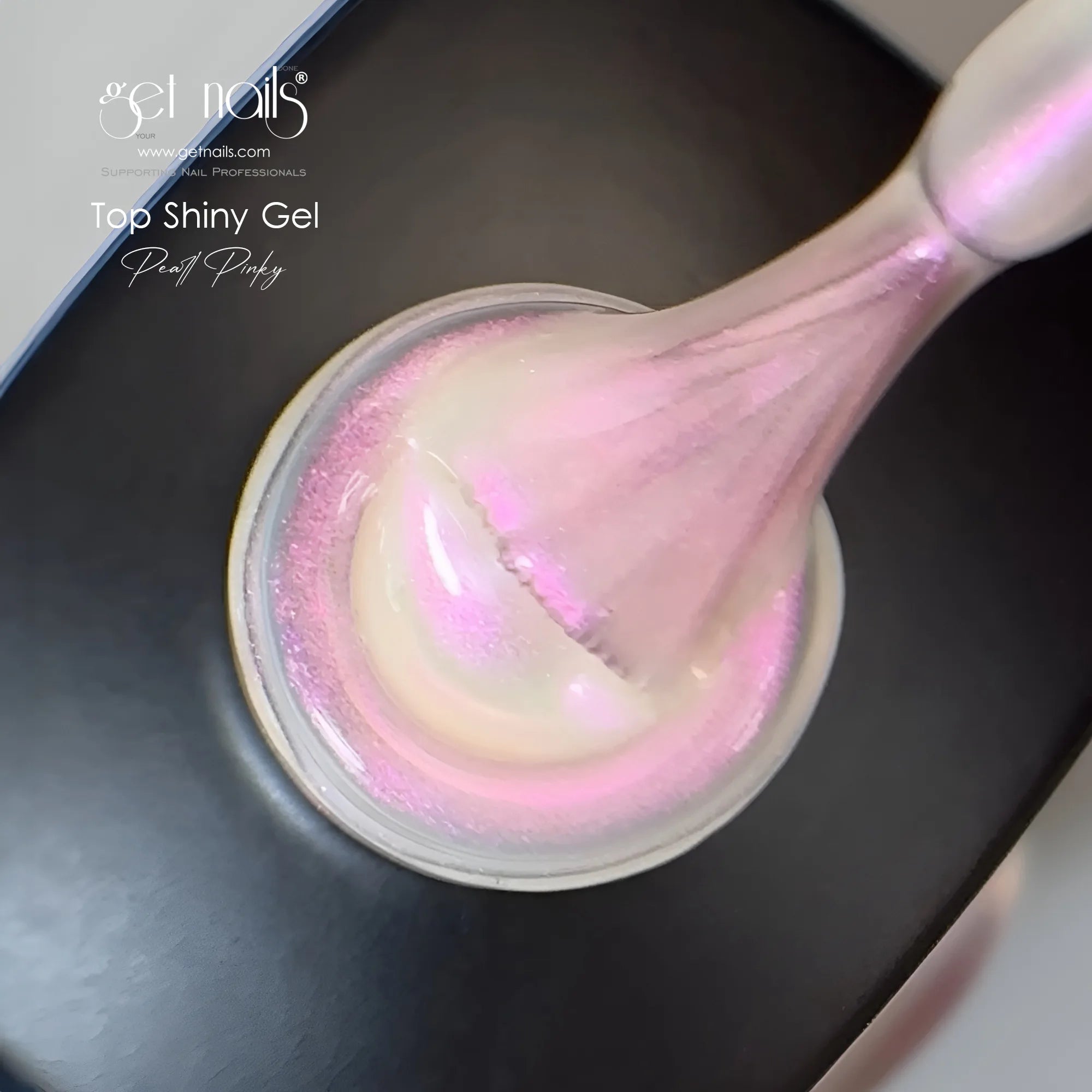 Top Shiny Gel Pearl Pinky 15g GET NAILS