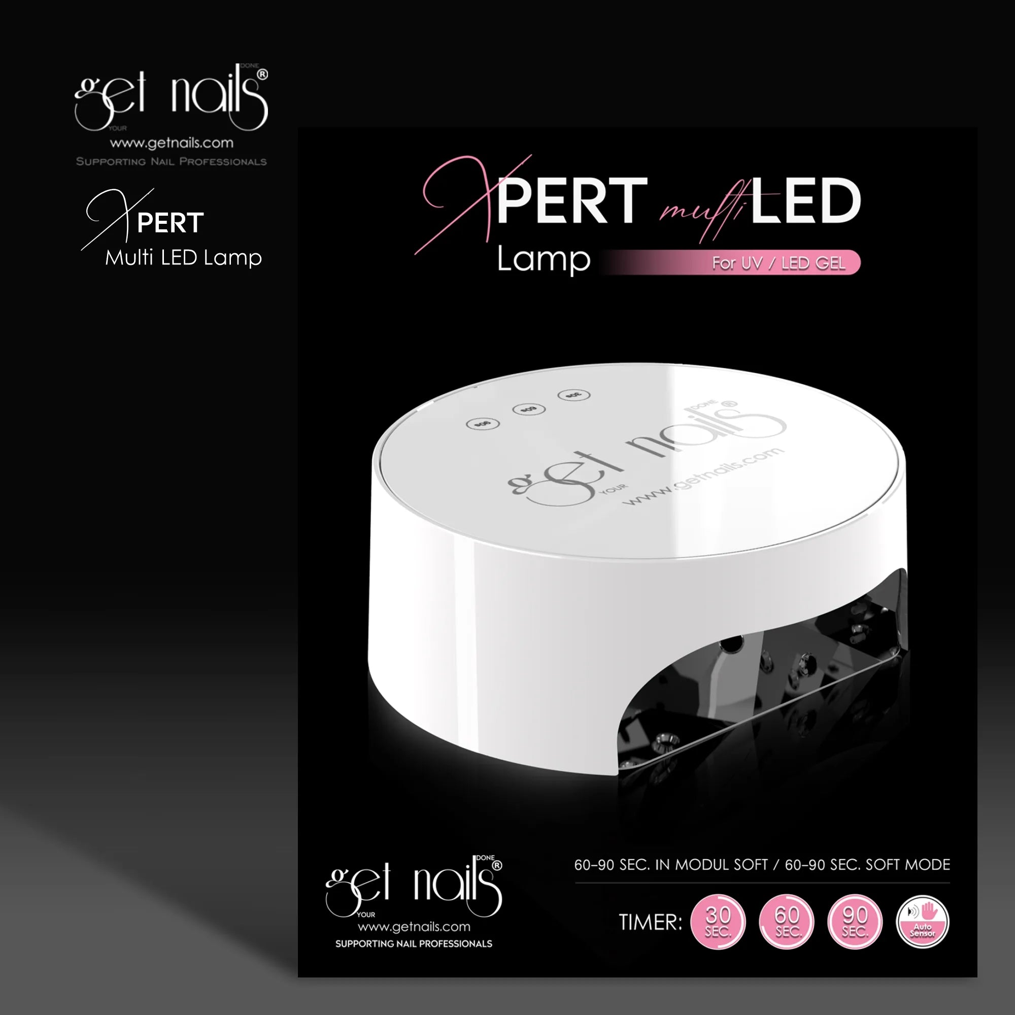 Xpert MultiLED Lamp GET NAILS
