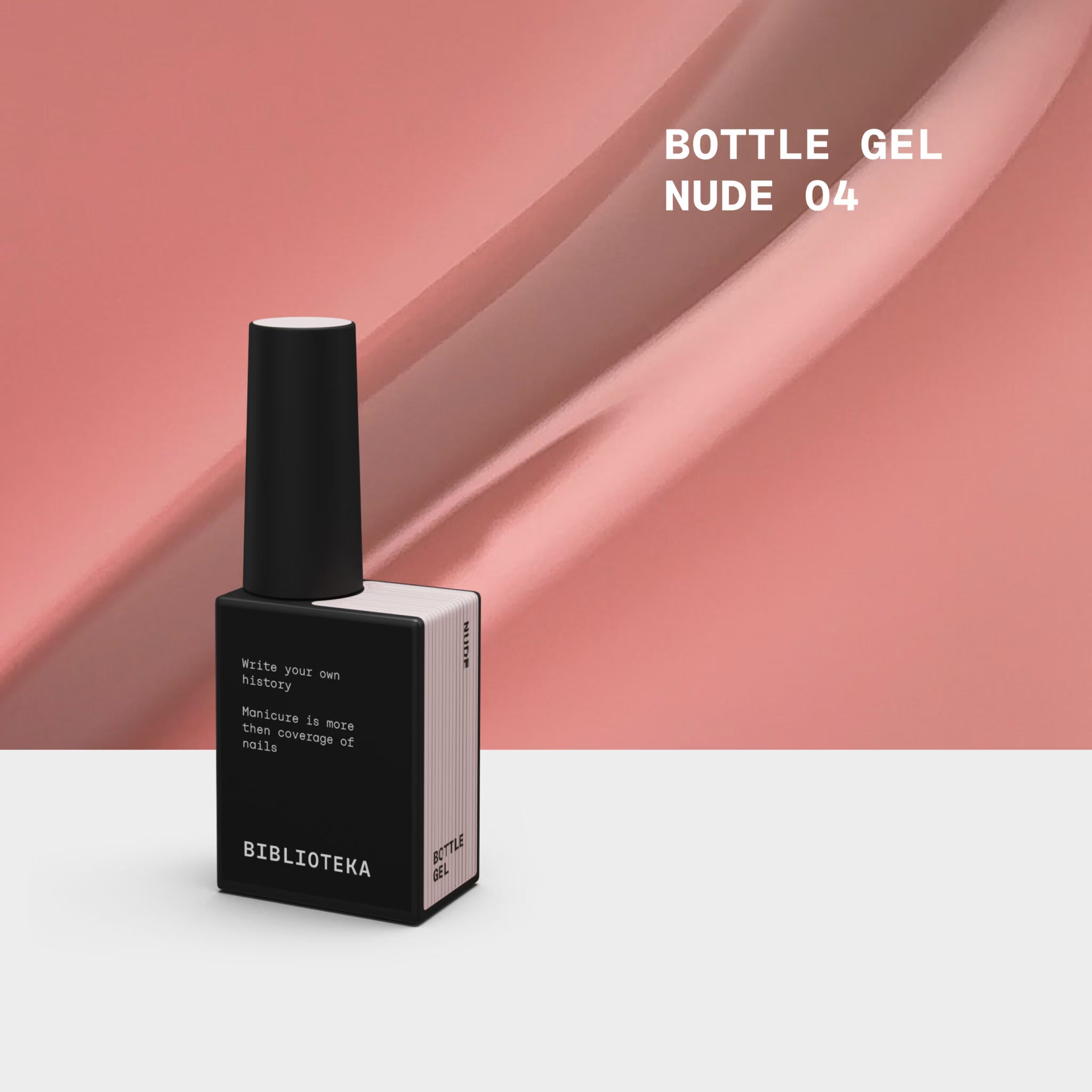 BIBLIOTEKA Bottle Gel 04 Nude 10ml