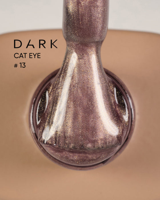 DARK Gel Polish CAT EYE 13, 6ml - creative-nails.ro