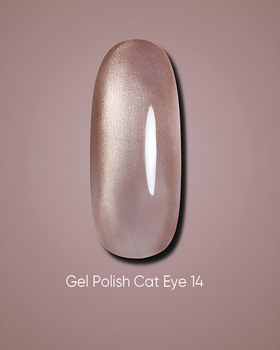 DARK Gel Polish CAT EYE 14, 6ml - creative-nails.ro