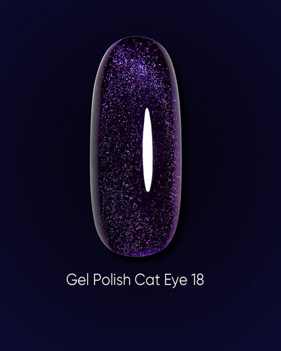 DARK Gel Polish CAT EYE 18, 6ml