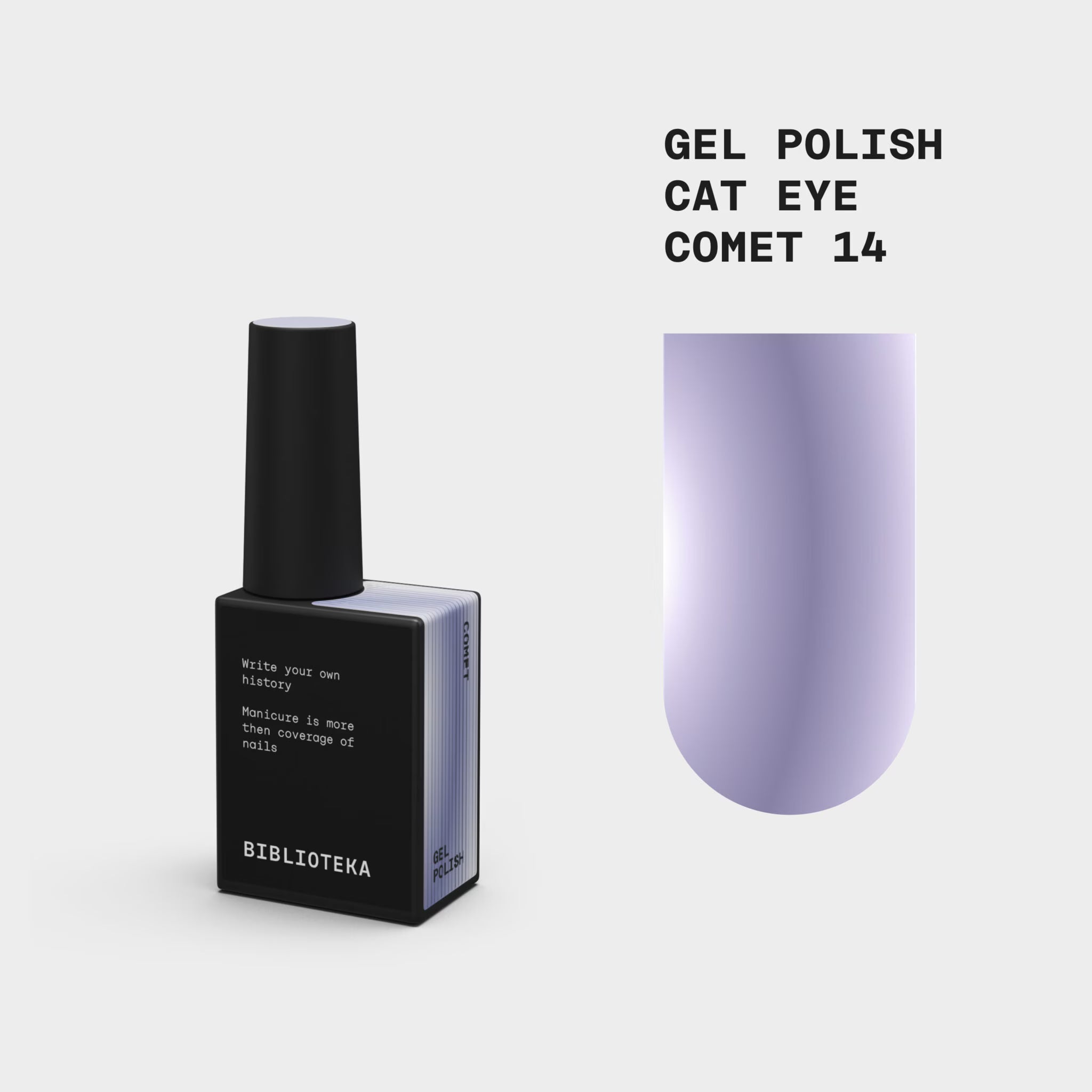 BIBLIOTEKA Gel Polish Cat Eye 14 Comet 10ml