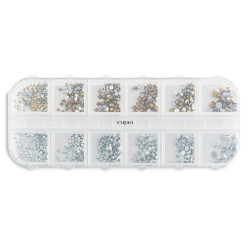 Cutiuta cu ornamente unghii Crystal Cake Cupio