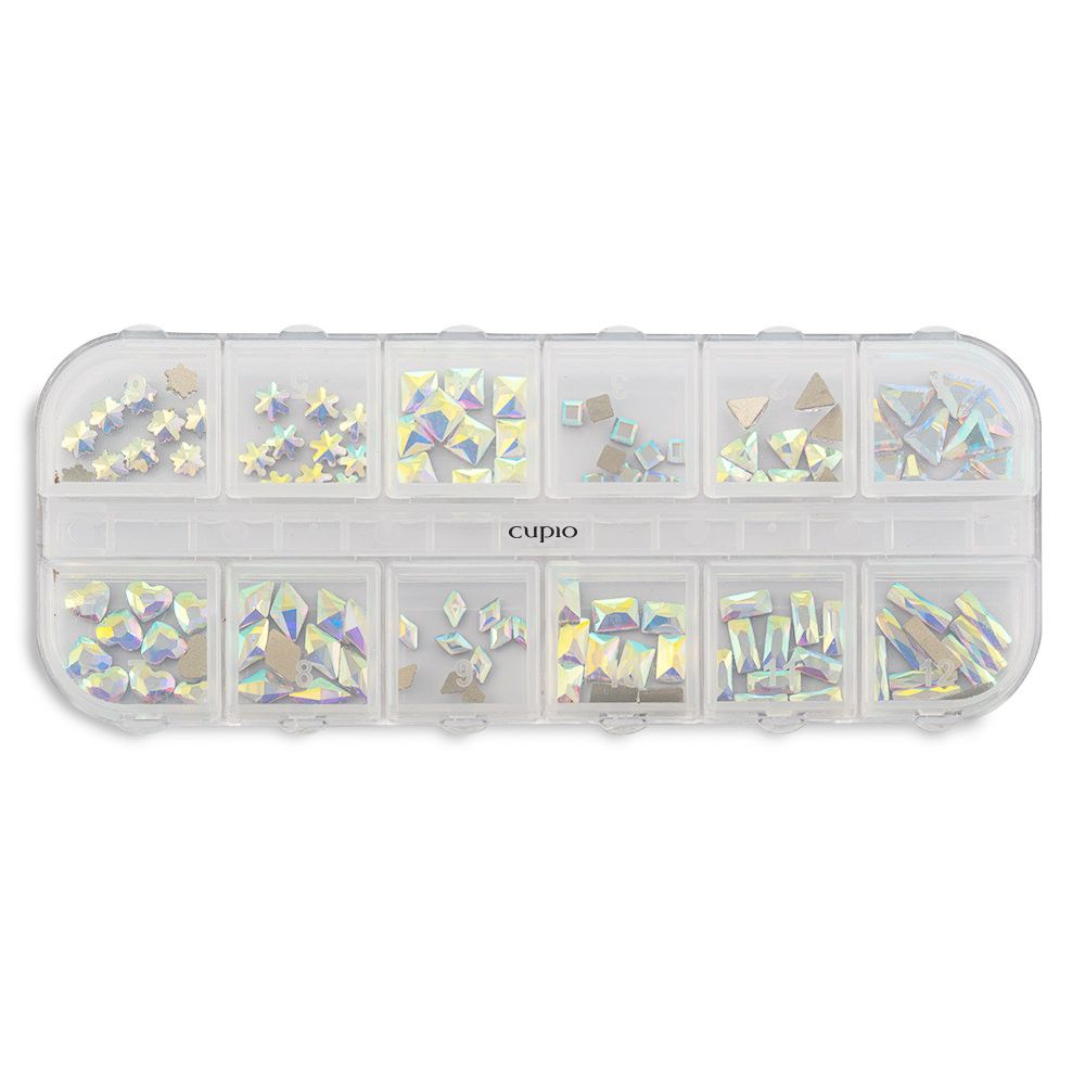 Cutiuta cu ornamente unghii Glow Cupio