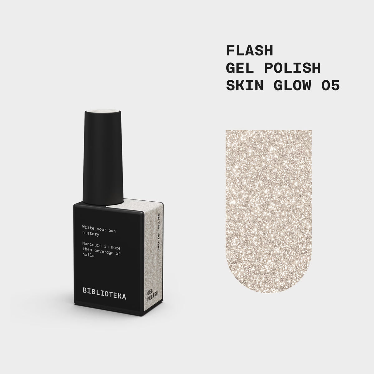 BIBLIOTEKA Gel Polish 05 Skin Glow 10ml