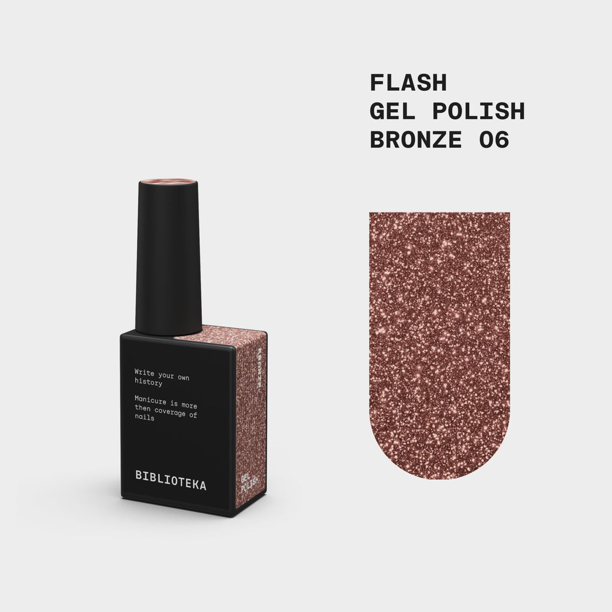 BIBLIOTEKA Gel Polish 06 Bronze 10ml