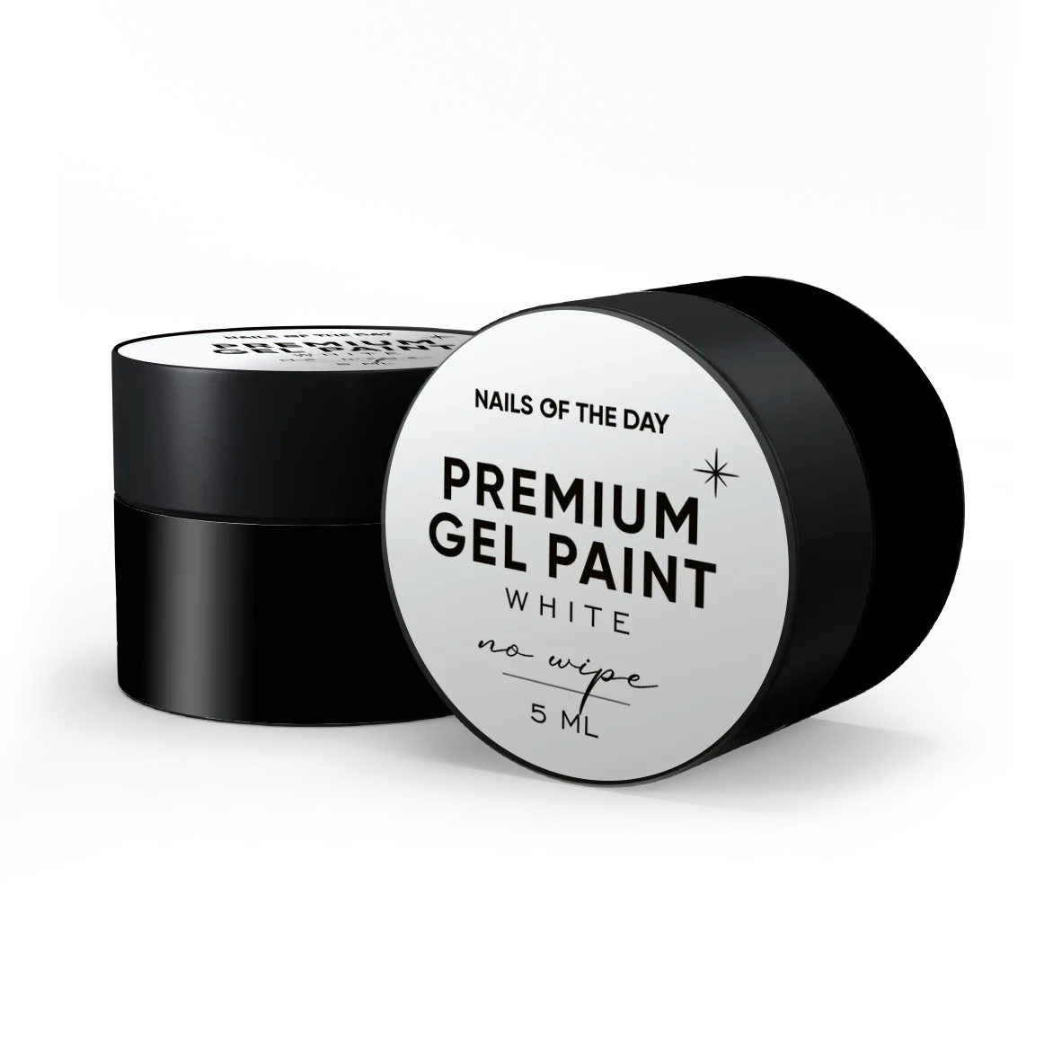 NAILSOFTHEDAY Premium gel paint White no wipe 5g