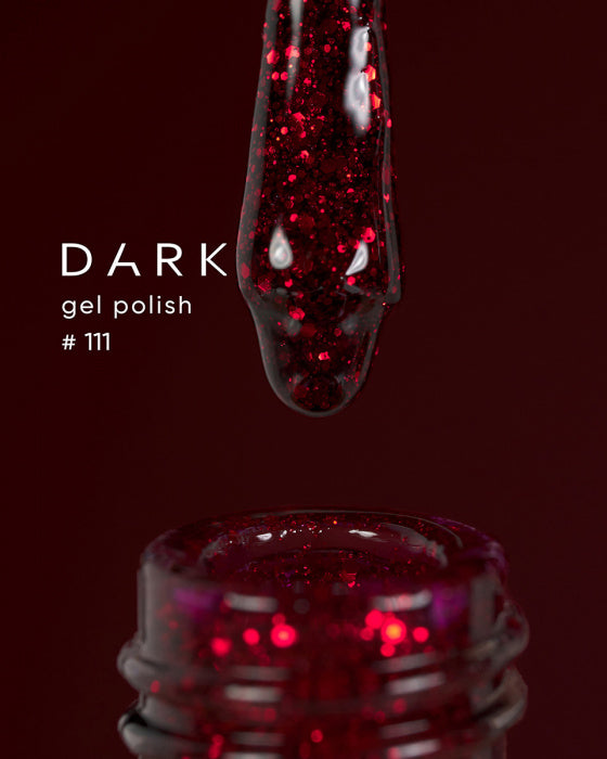 DARK GEL POLISH 111, 6ml - creative-nails.ro