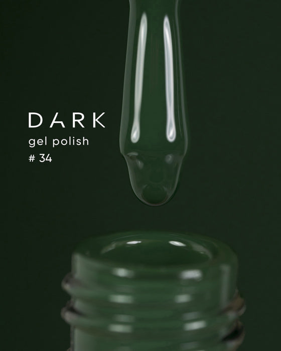 DARK GEL POLISH 34, 6ml - creative-nails.ro