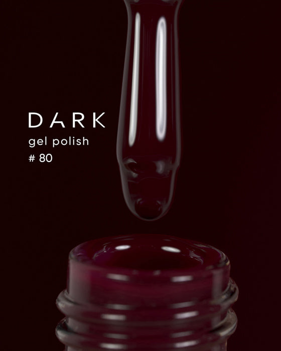 DARK GEL POLISH 80, 6ml