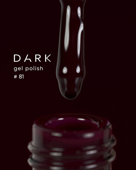 DARK GEL POLISH 81, 6ml