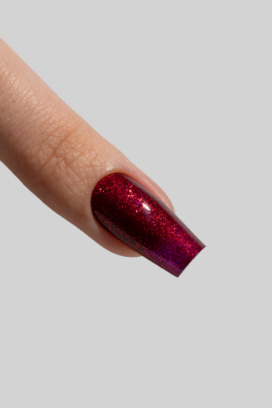Gel Polish SUNSET Rosso Rubino Glitterat GP019 - 7ml MUSA
