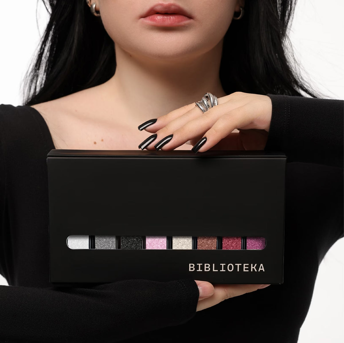 BIBLIOTEKA Collection Gel Polish FLASH SPARK INSIDE 01-08 (8buc) 10ml