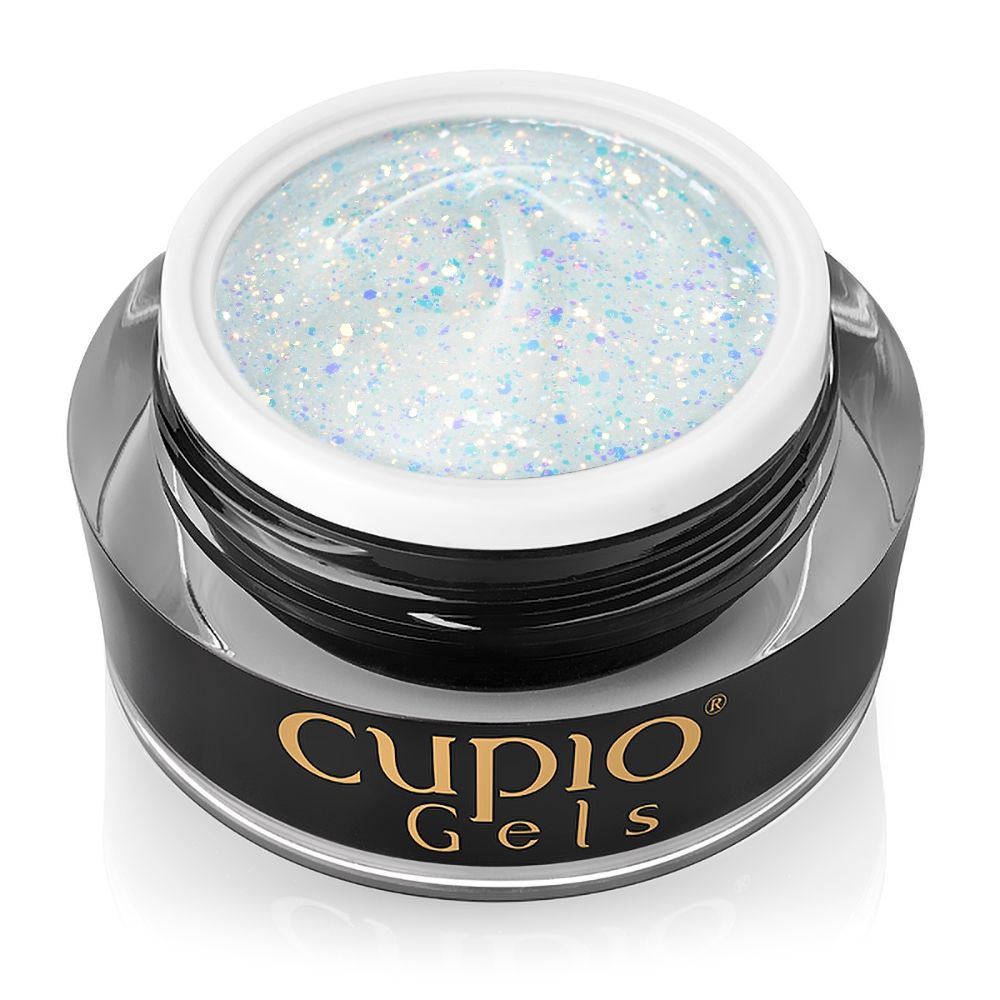 Glitter Glam Builder Gel - Posh 15ml Cupio