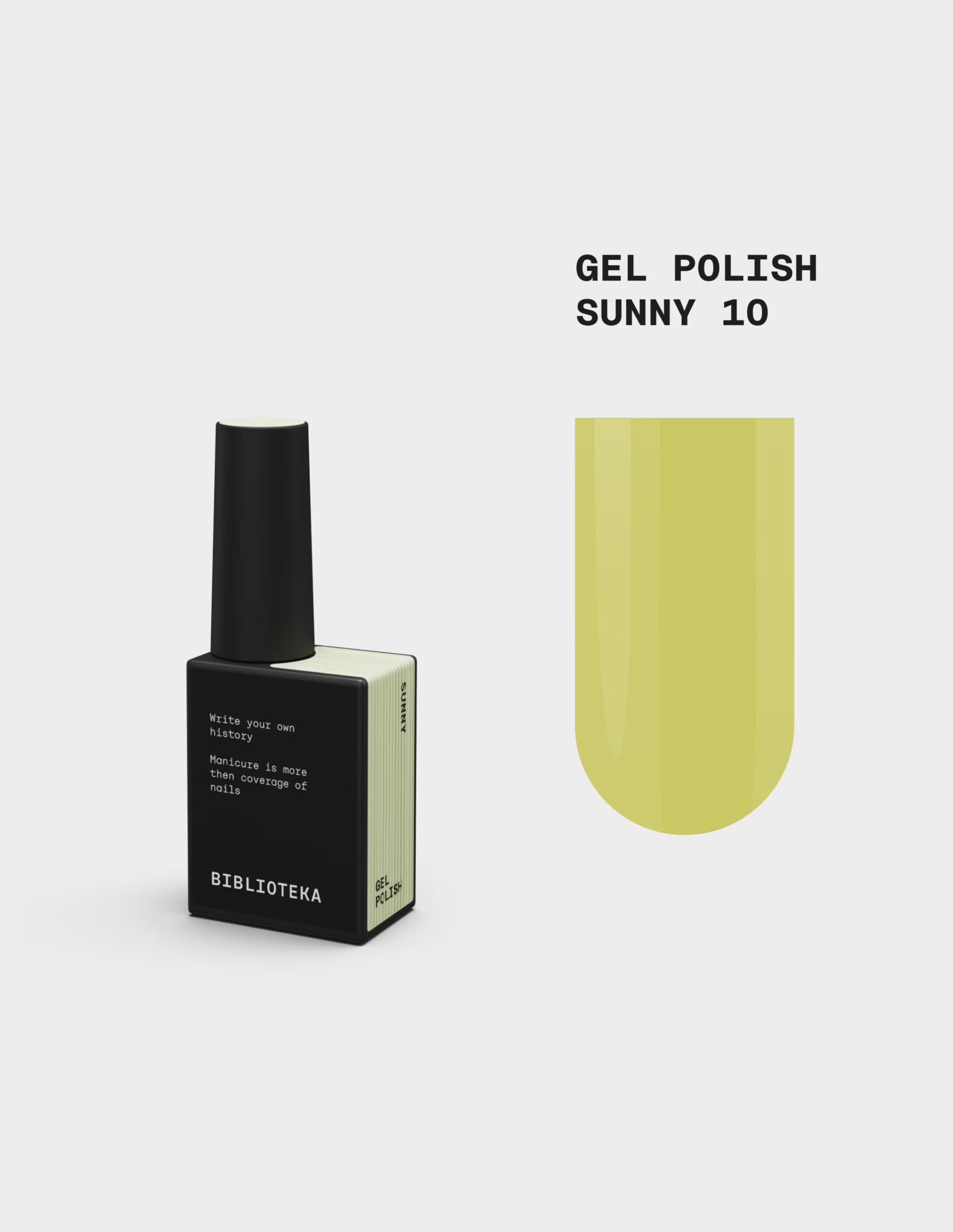BIBLIOTEKA Gel Polish 10 Sunny 10ml