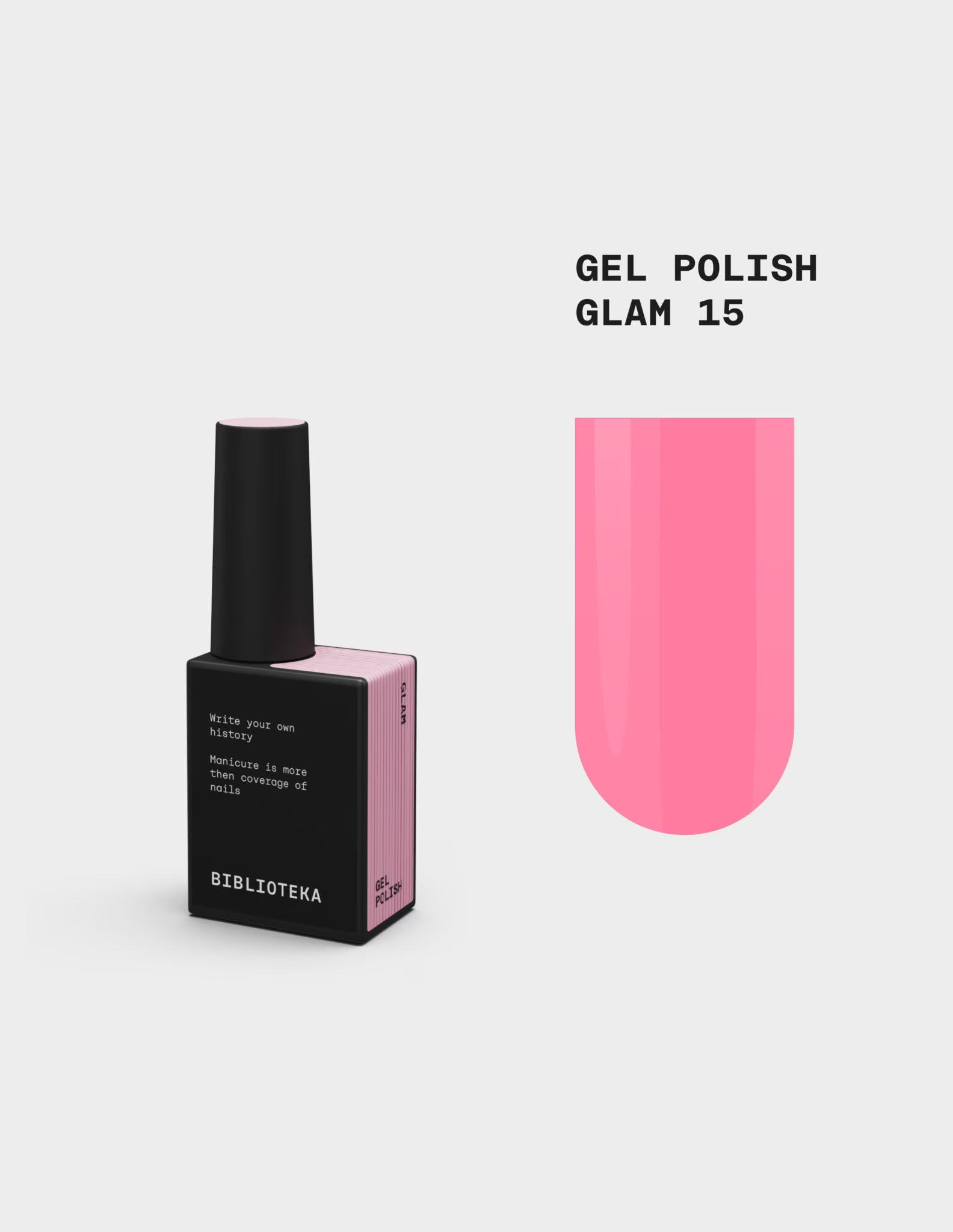 BIBLIOTEKA Gel Polish 15 Glam 10ml