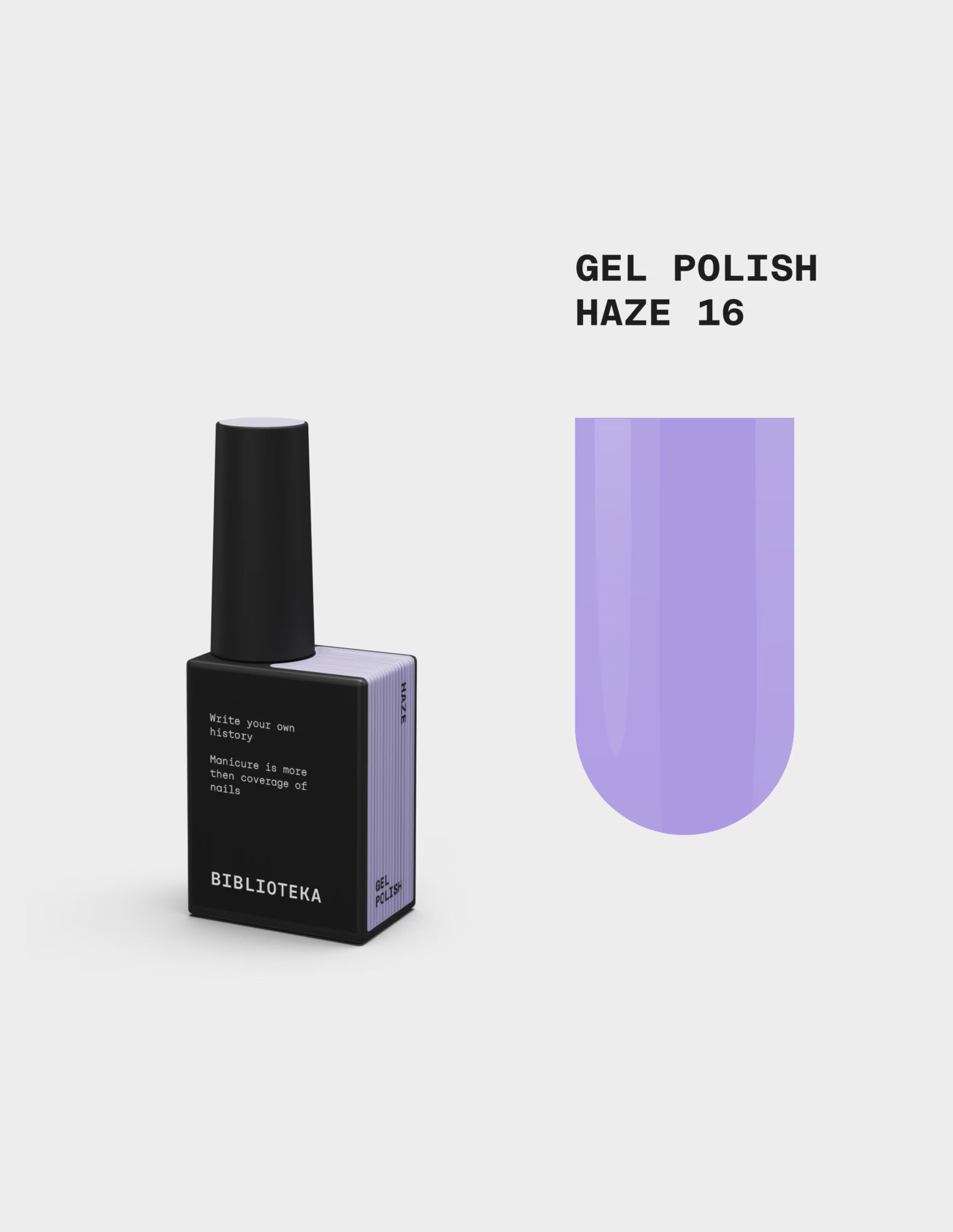 BIBLIOTEKA Gel Polish 16 Haze 10ml