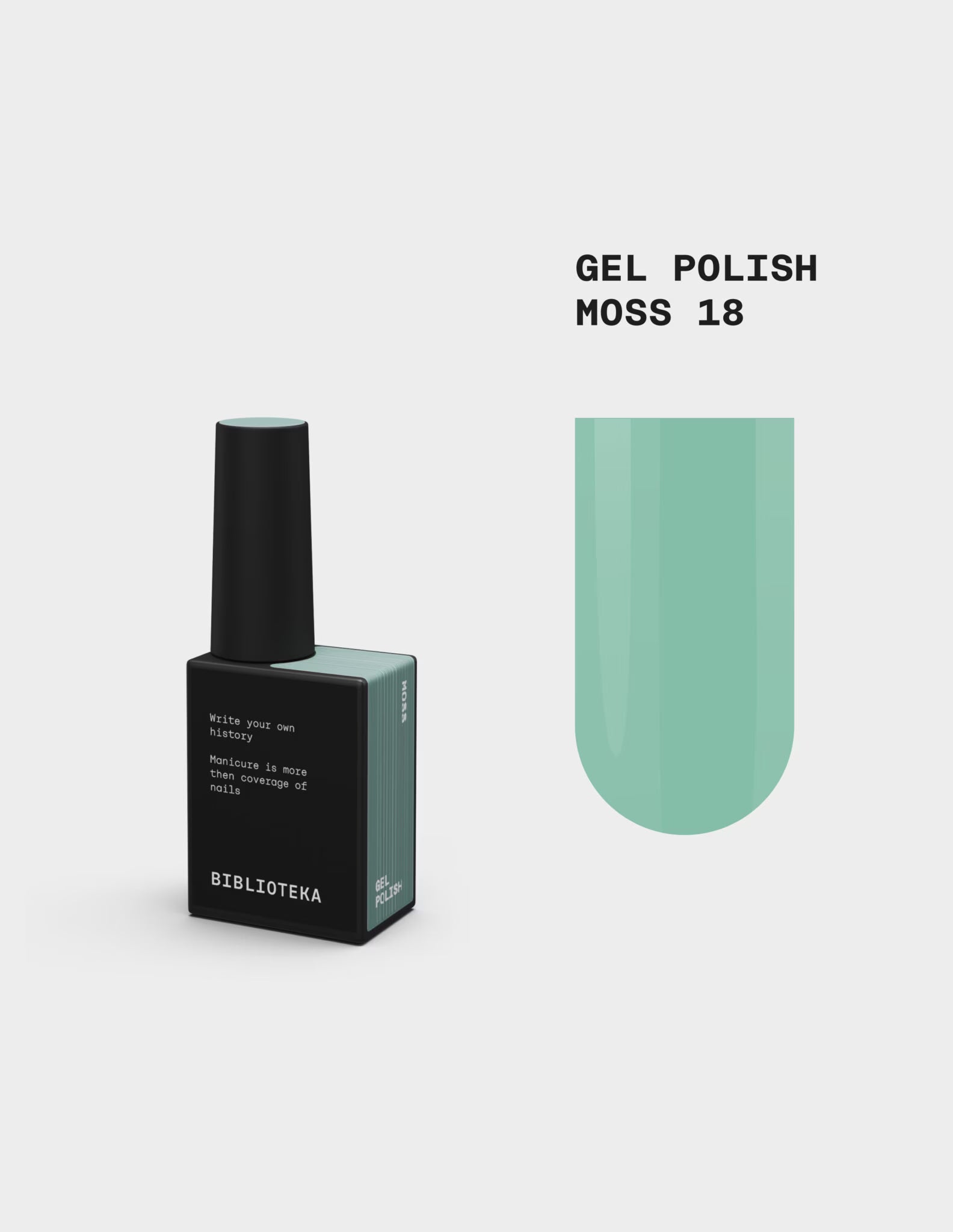 BIBLIOTEKA Gel Polish 18 Moss 10ml