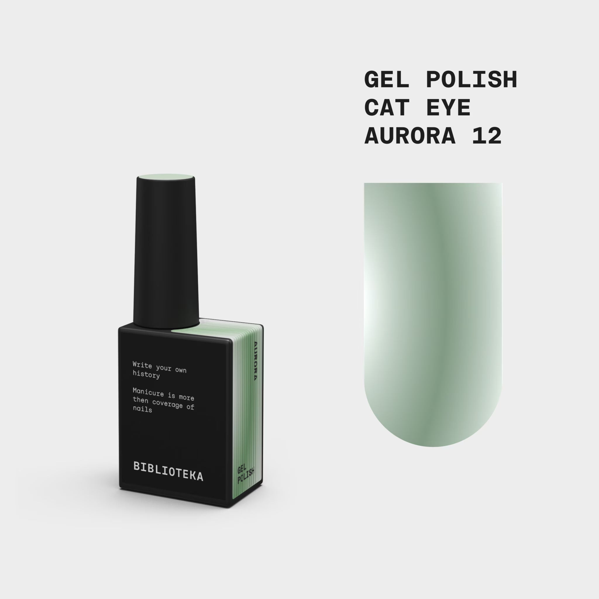 BIBLIOTEKA Gel Polish Cat Eye 12 Aurora 10ml