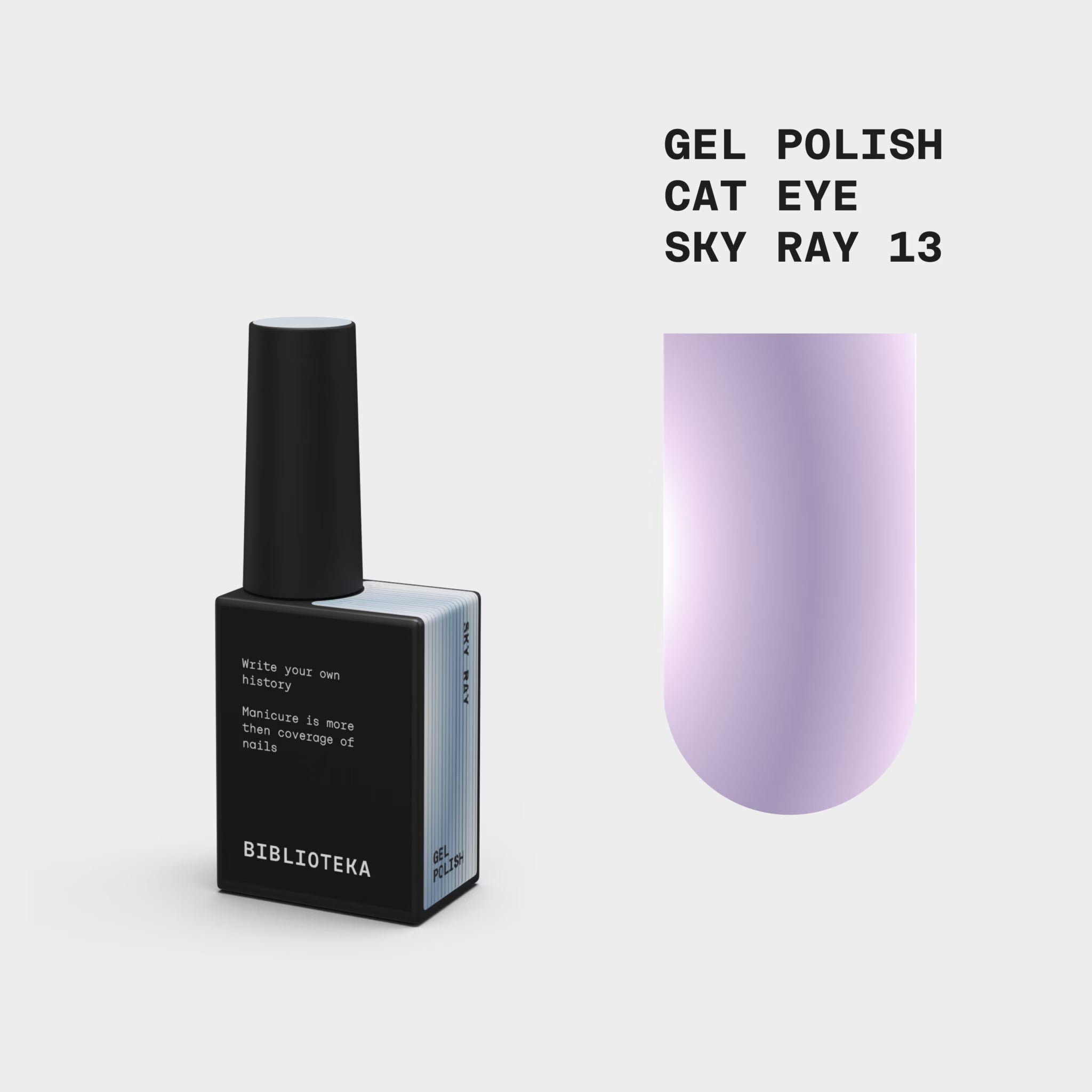 BIBLIOTEKA Gel Polish Cat Eye 13 Sky Ray 10ml