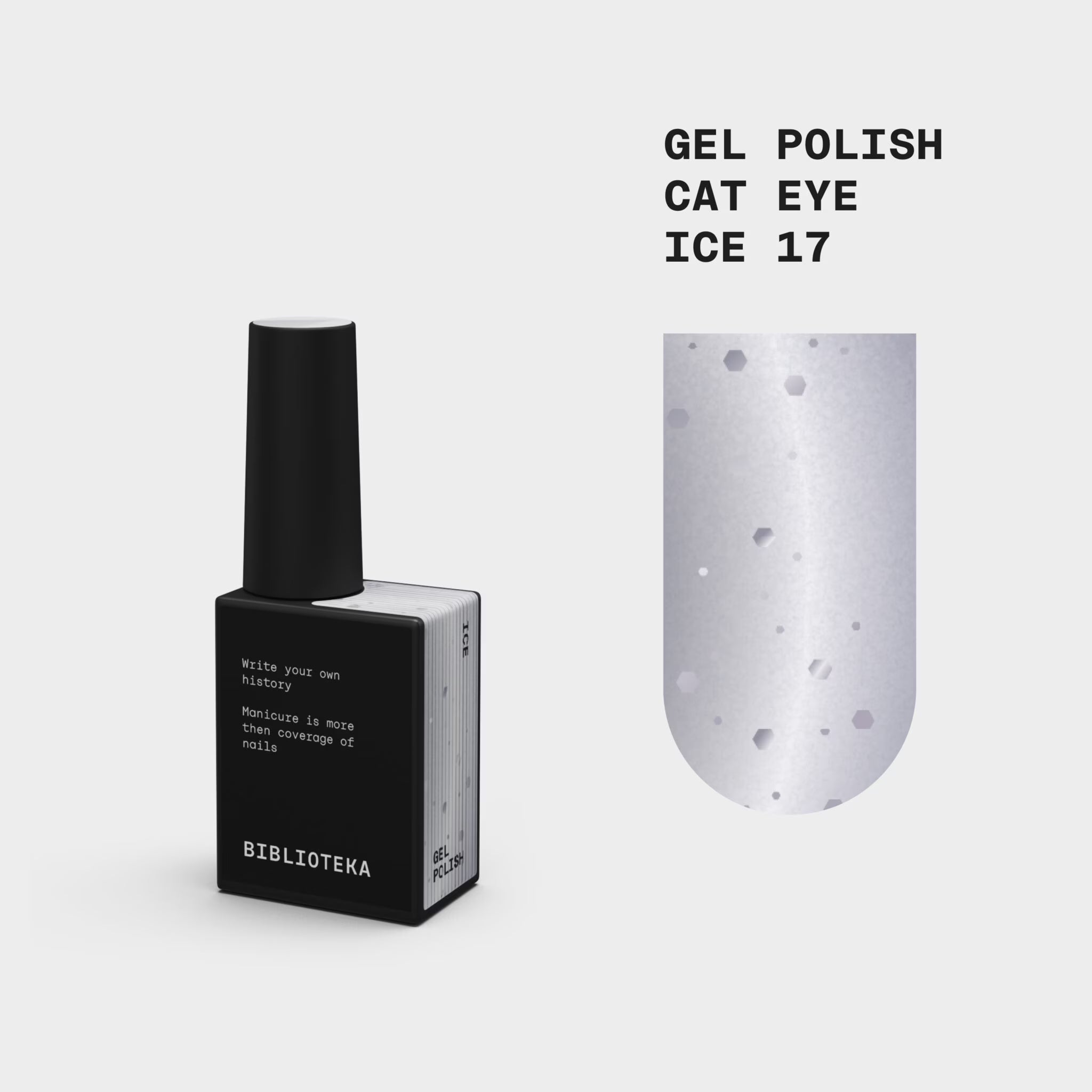 BIBLIOTEKA Gel Polish Cat Eye 17 Ice 10ml