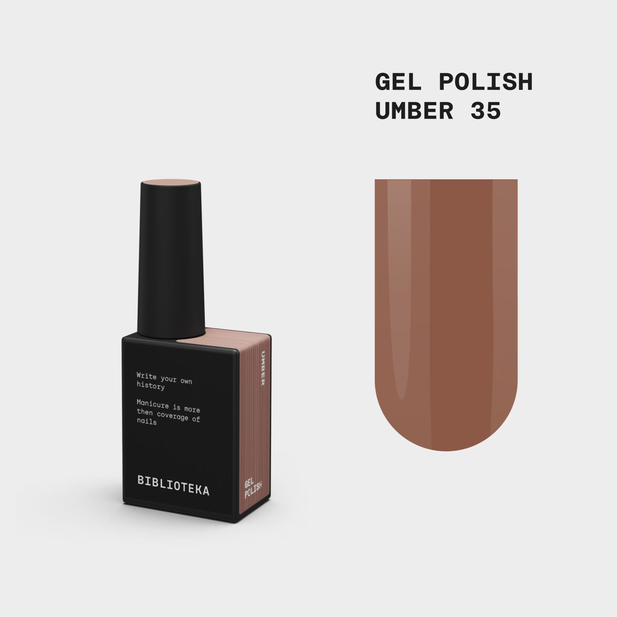 BIBLIOTEKA Gel Polish 35 Umber 10ml