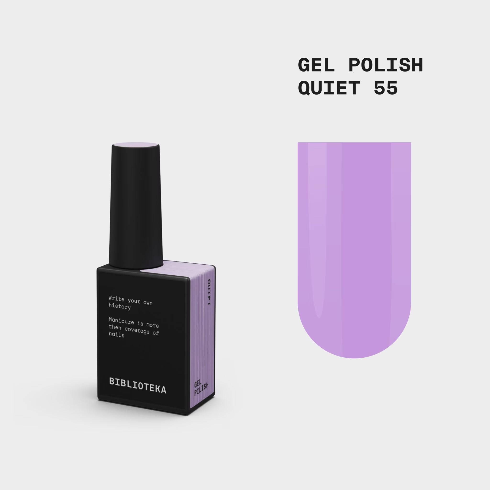 BIBLIOTEKA Gel Polish 55 Quiet 10 ml