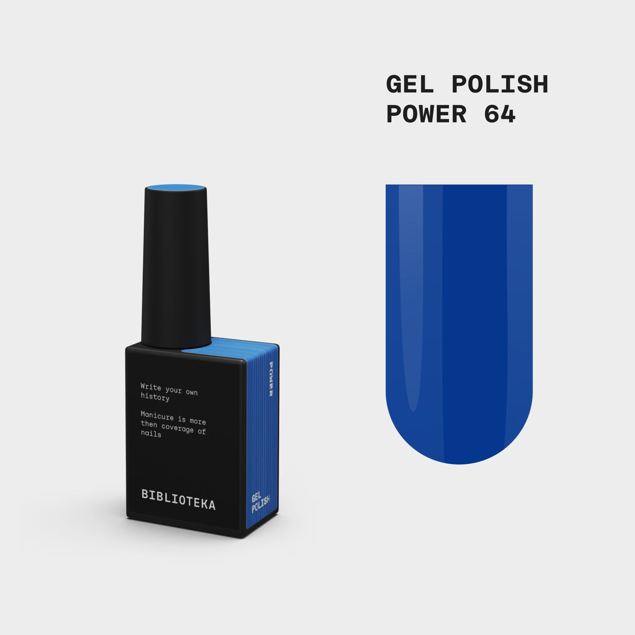 BIBLIOTEKA Gel Polish 64 Power 10ml