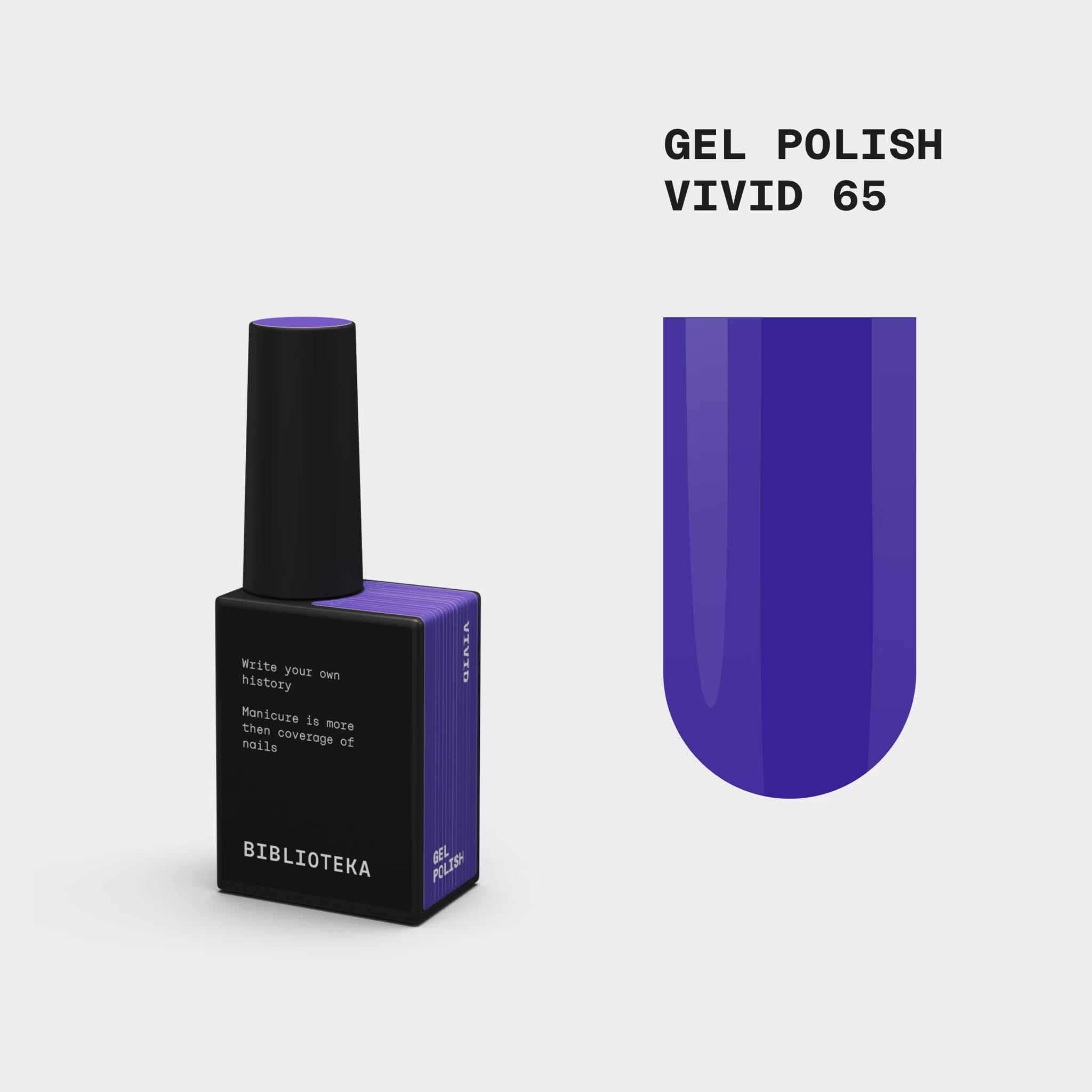 BIBLIOTEKA Gel Polish 65 Vivid 10ml