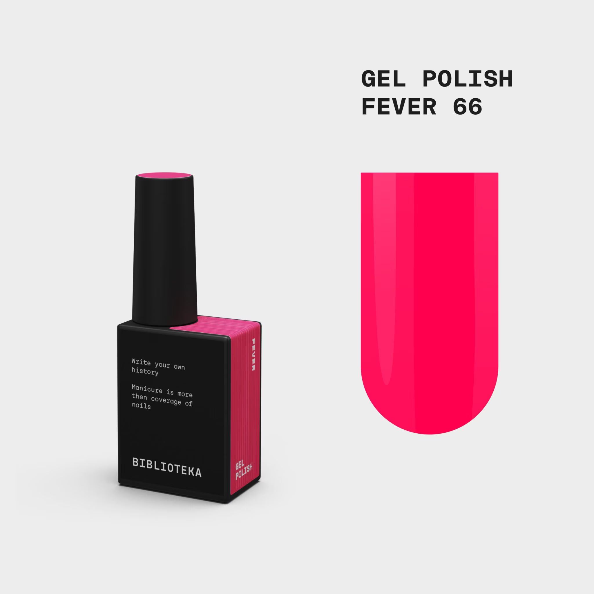BIBLIOTEKA Gel Polish 66 Fever 10ml