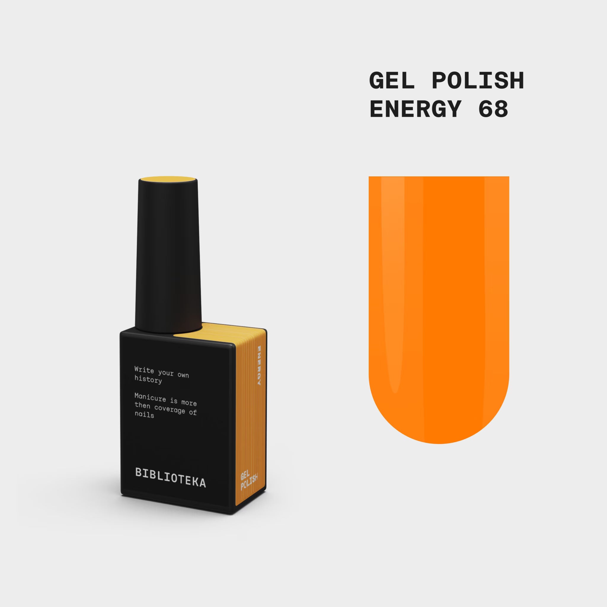 BIBLIOTEKA Gel Polish 68 Energy 10ml