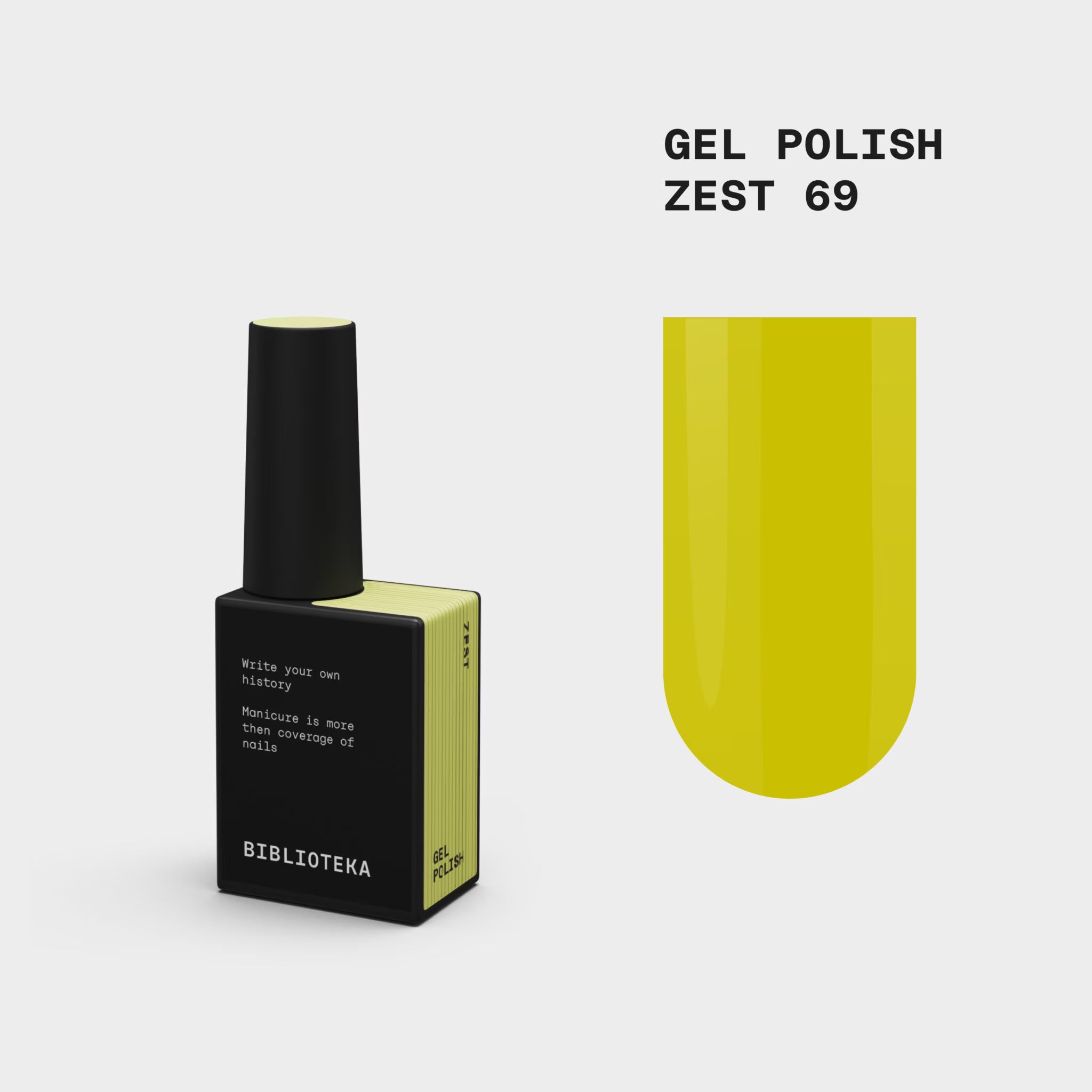 BIBLIOTEKA Gel Polish 69 Zest 10ml