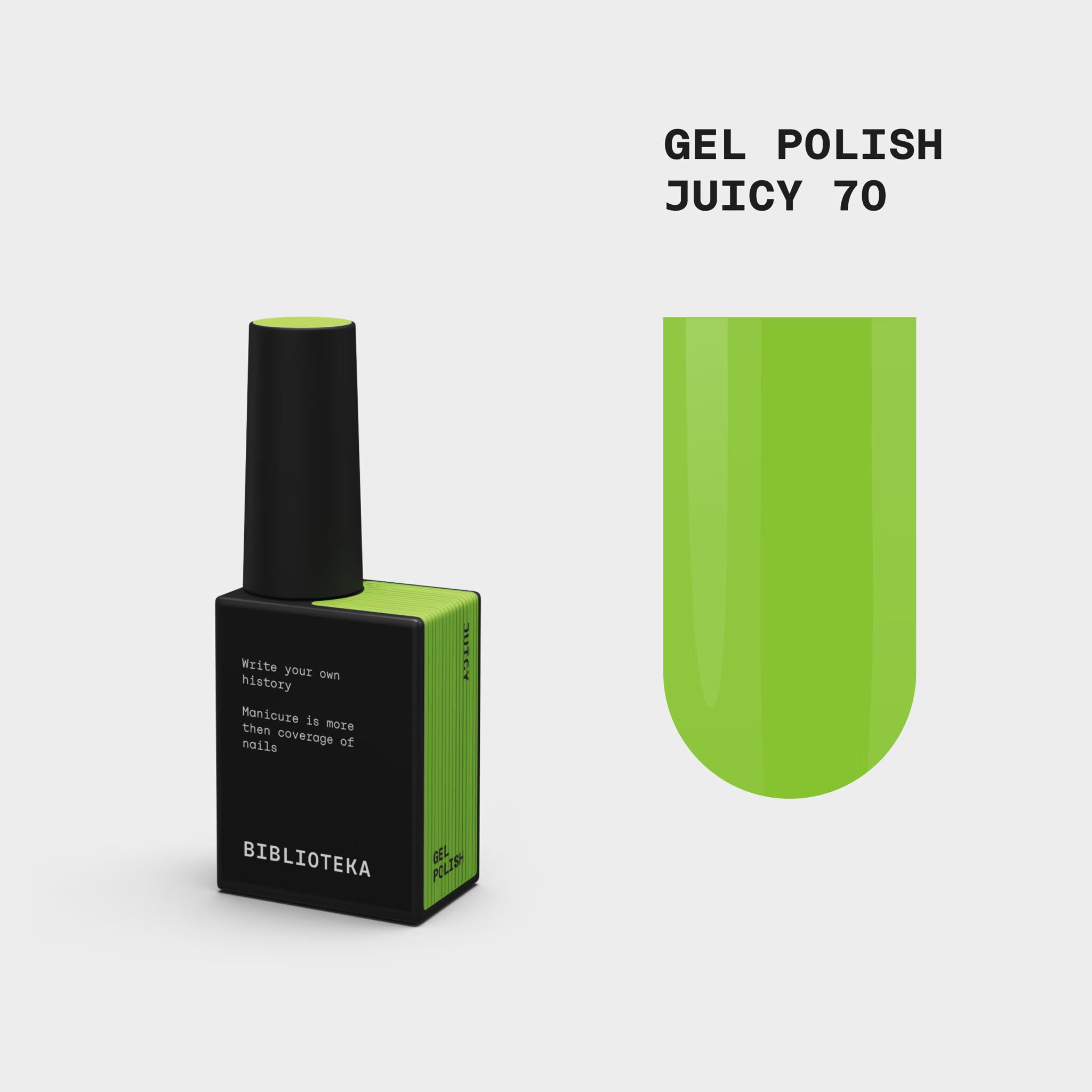 BIBLIOTEKA Gel Polish 70 Juicy 10ml