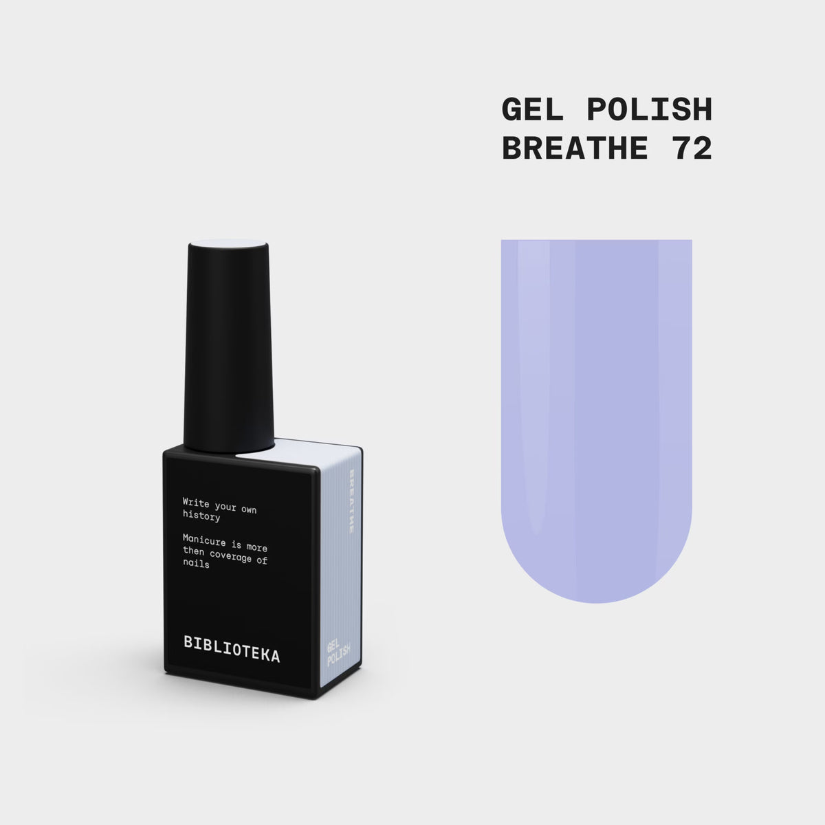 BIBLIOTEKA Gel Polish 72 Breathe 10ml