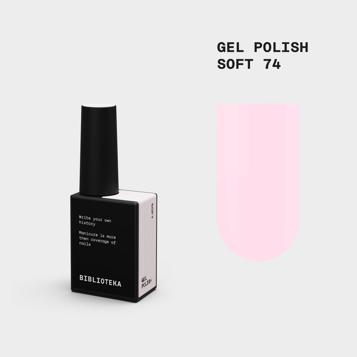 BIBLIOTEKA Gel Polish 74 Soft 10ml