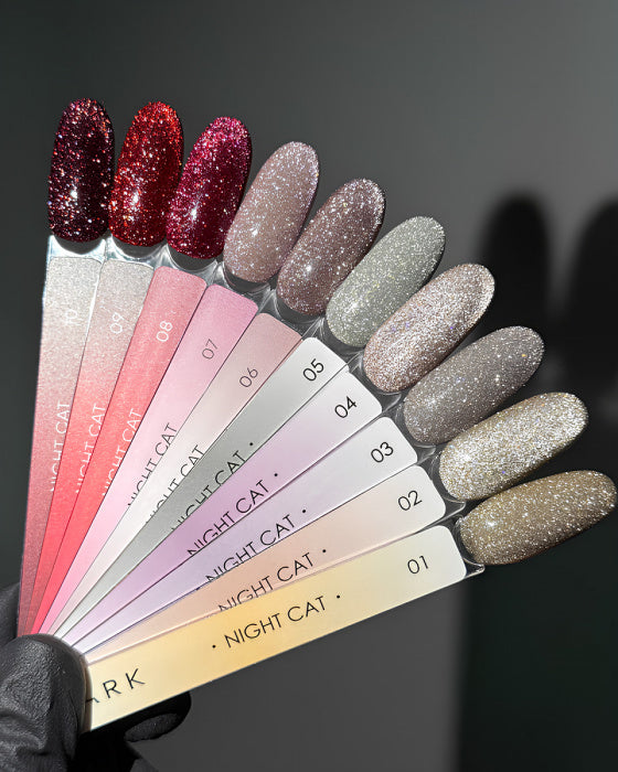 DARK Gel Polish NIGHT CAT 02, 10ml - creative-nails.ro