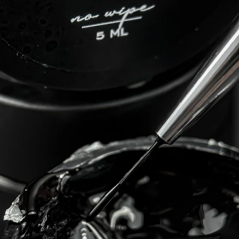 NAILSOFTHEDAY Premium gel paint Black no wipe 5g