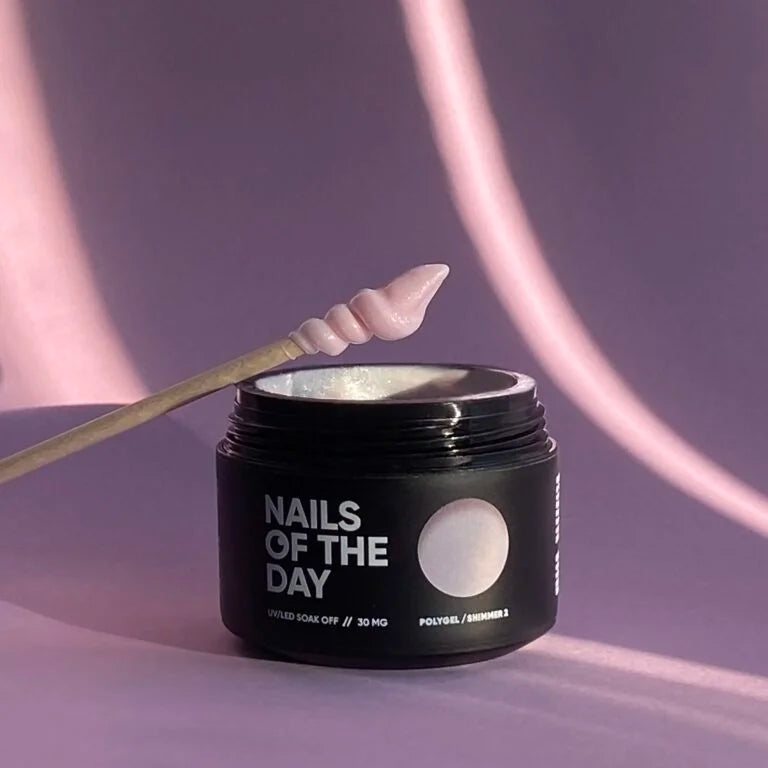 NAILSOFTHEDAY Polygel shimmer 02, 30g