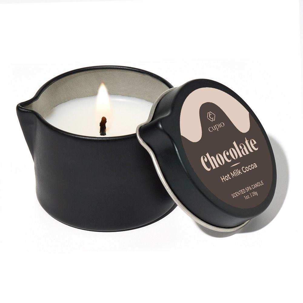 Lumanare pentru maini si cuticule 28g - Hot Milk Cocoa Cupio